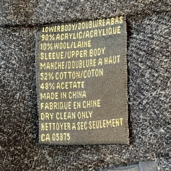 Vintage Christian Dumas trench coat with removable wool lining. Size 42 Tall - Picture 10 of 14